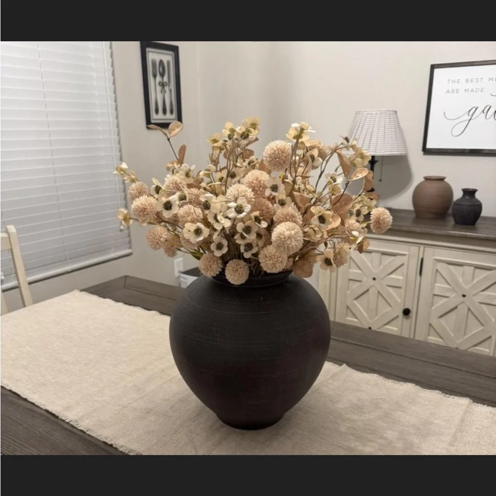Large Rustic Ceramic Vase - Threshold™ - Picture 10 of 11